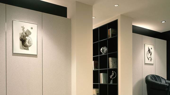 White And Black Background In Study Room